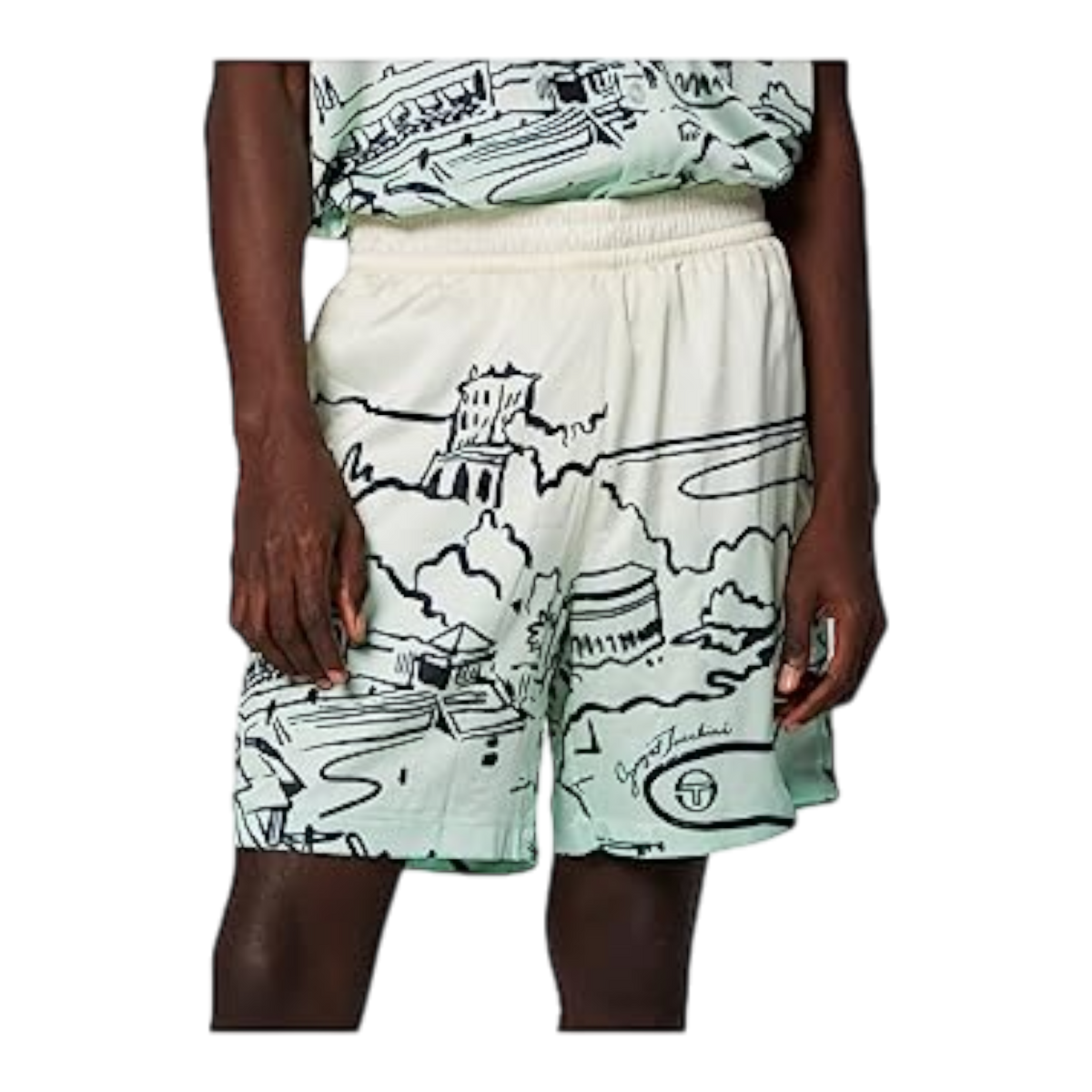 Sergio Tacchini Monte Carlo Cabana Men's Shorts β Multi Print