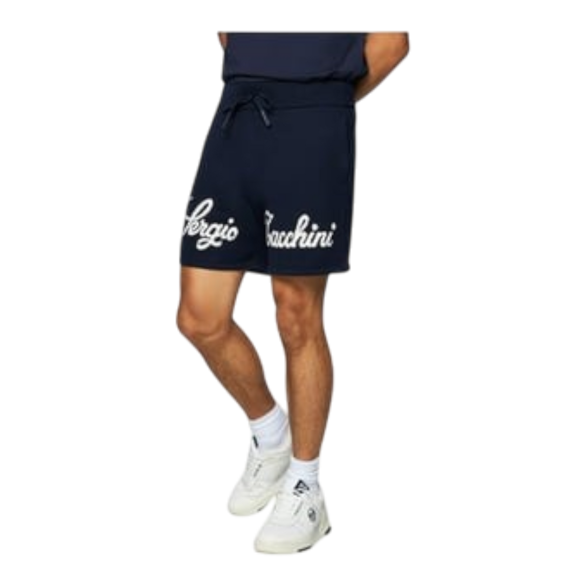 Sergio Tacchini Narni Men's Knit Shorts β Maritime Blue