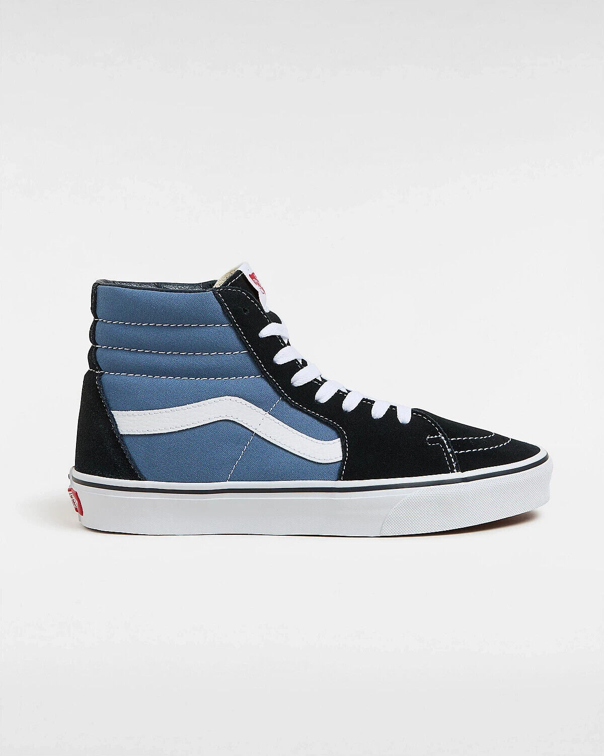 Vans Sk8 Hi Men's Sneakers β Blue/Black Suede