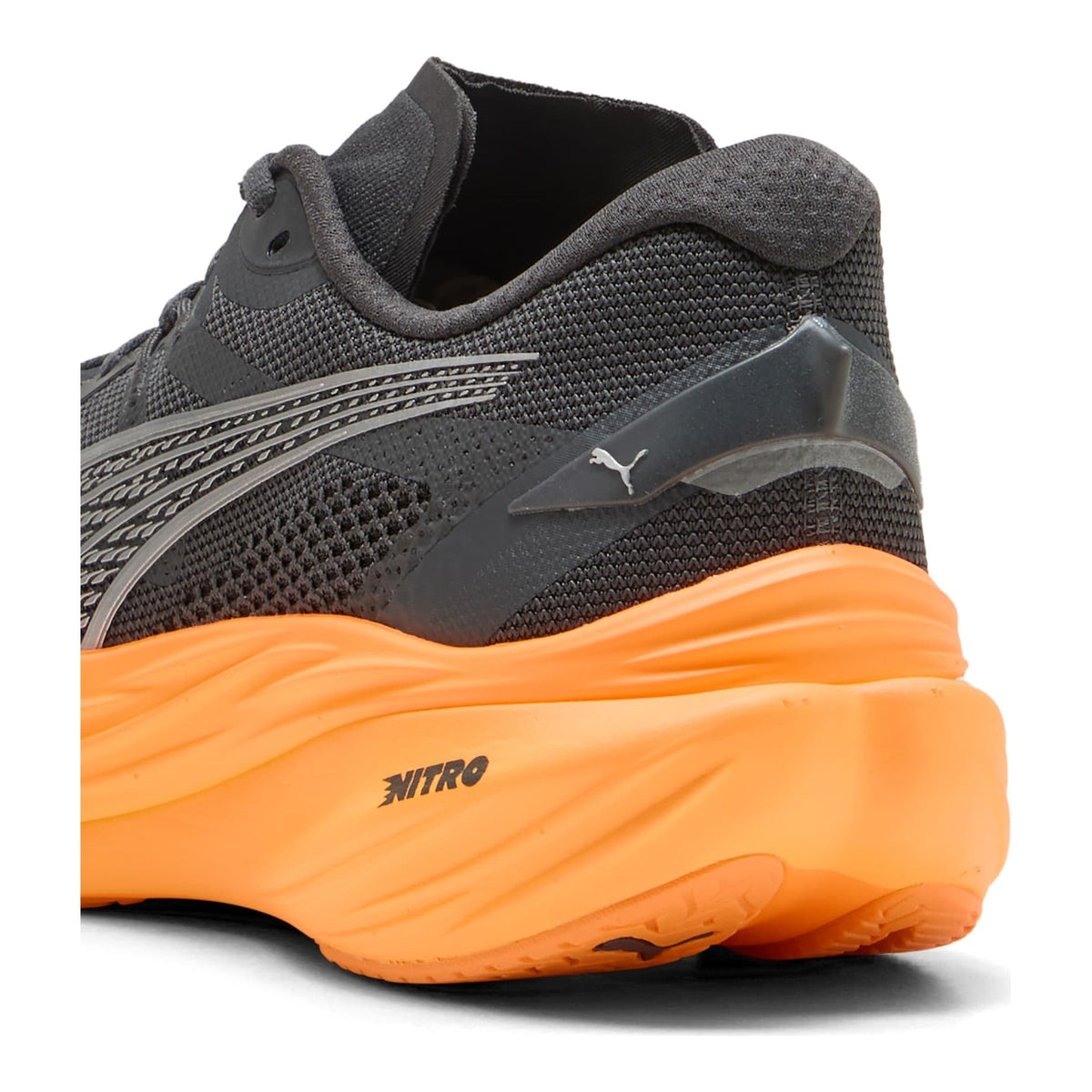 PUMA Deviate Nitro 3 Men's Running Shoes — Dusky Gray/Heat Fire