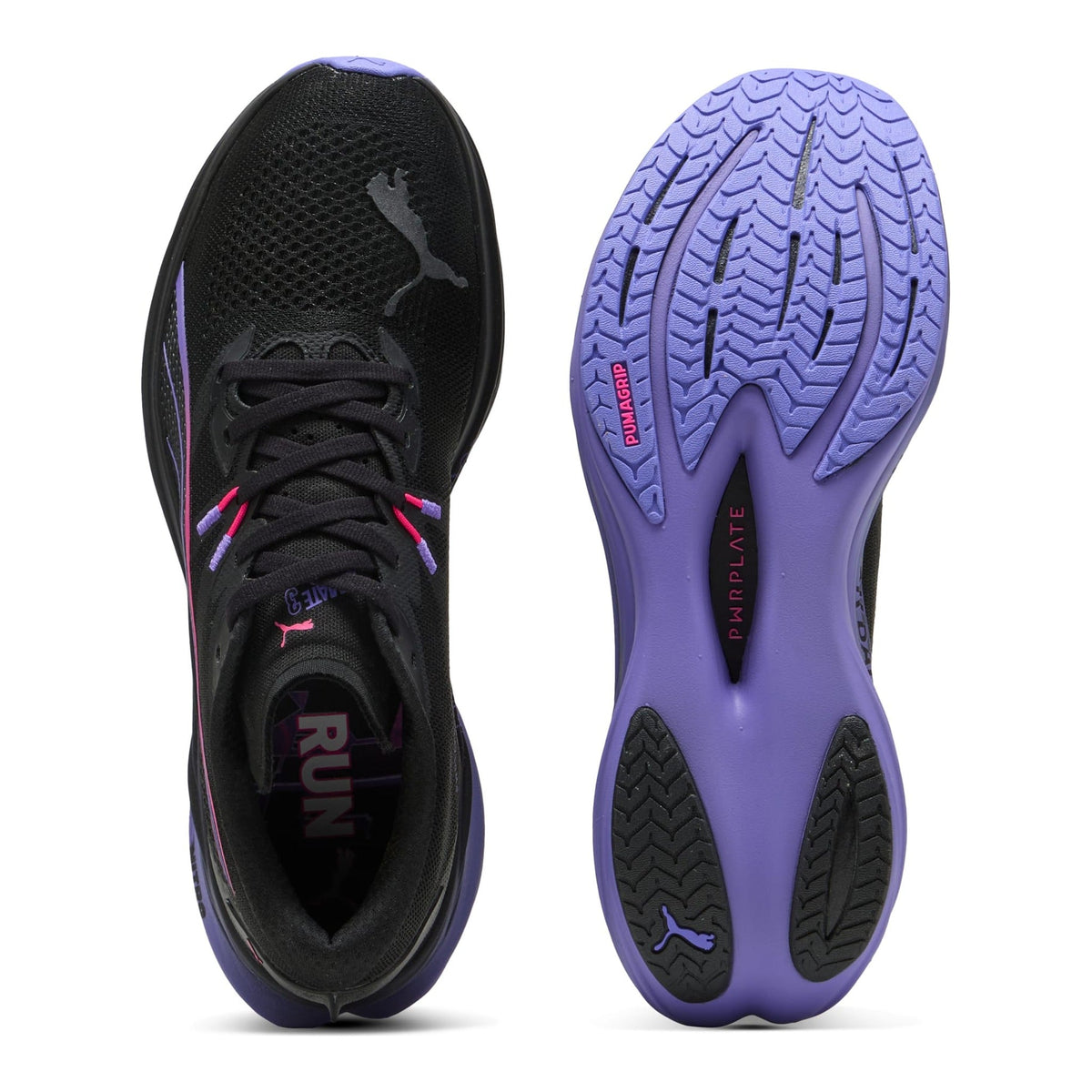 PUMA Deviate Nitro 3 DIGITOKYO Men's Running Shoes — PUMA Black/Dark Amethyst