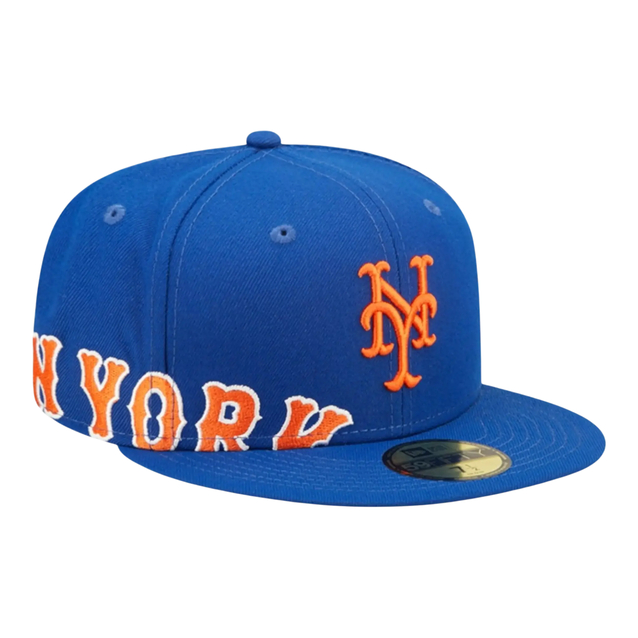 New Era New York Mets Sidesplit Men Fitted Hat Blue