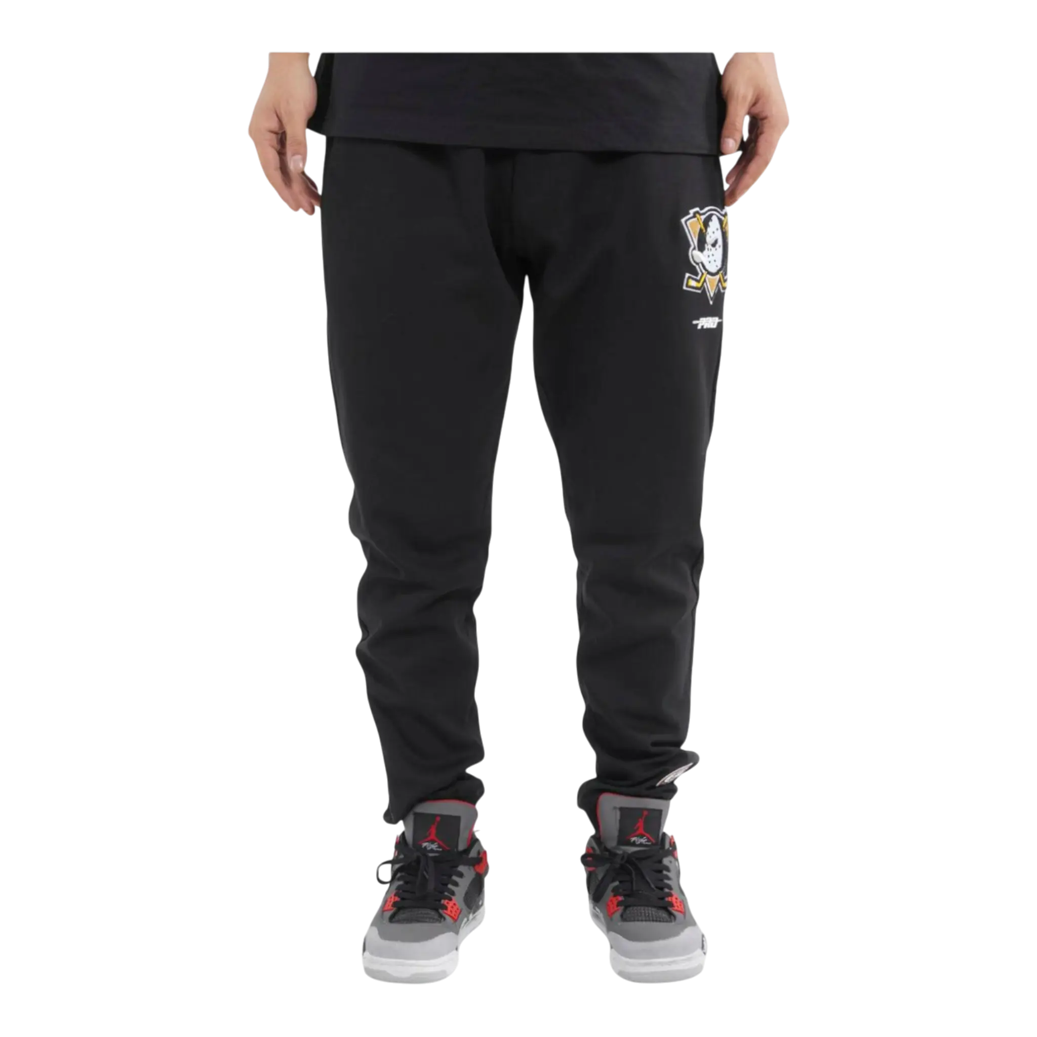 Pro Standard NHL Anaheim Ducks Classic Men's Jogger Pants — Black