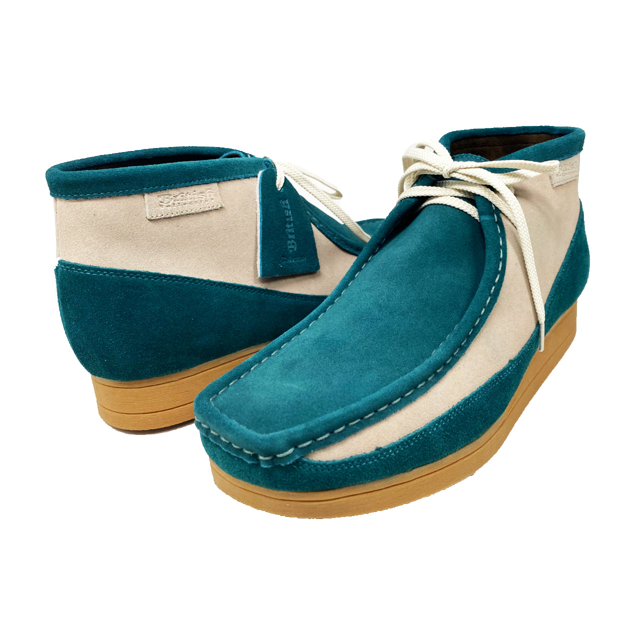 British Walkers New Castle Men's Powder Blue Suede Casual Shoes view 52