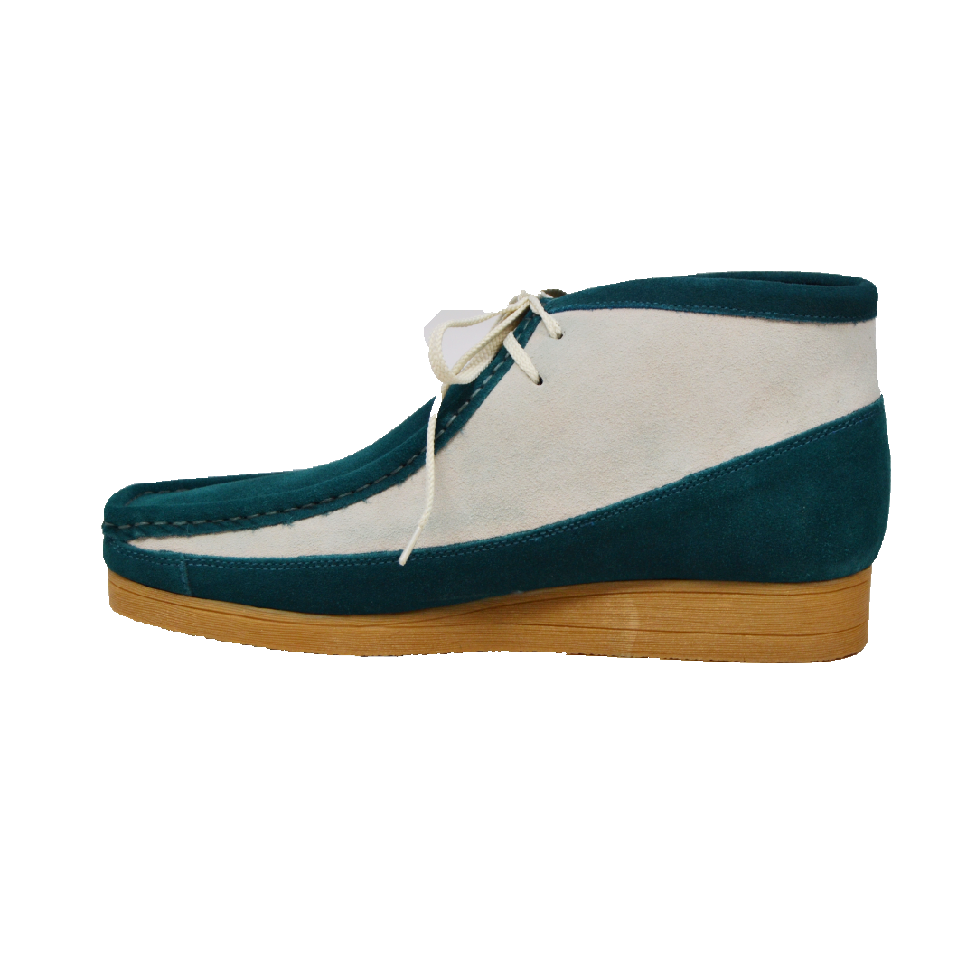 British Walkers New Castle Men's Powder Blue Suede Casual Shoes view 55