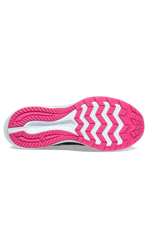 Saucony Cohesion 16 Women's Sneakers — Black/Fuchsia Running