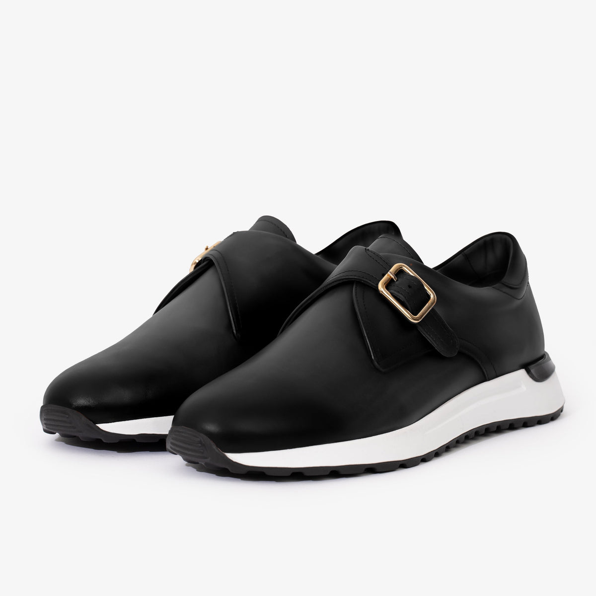 Vinci Leather The Torino Black Leather Men Sneaker – product view 2