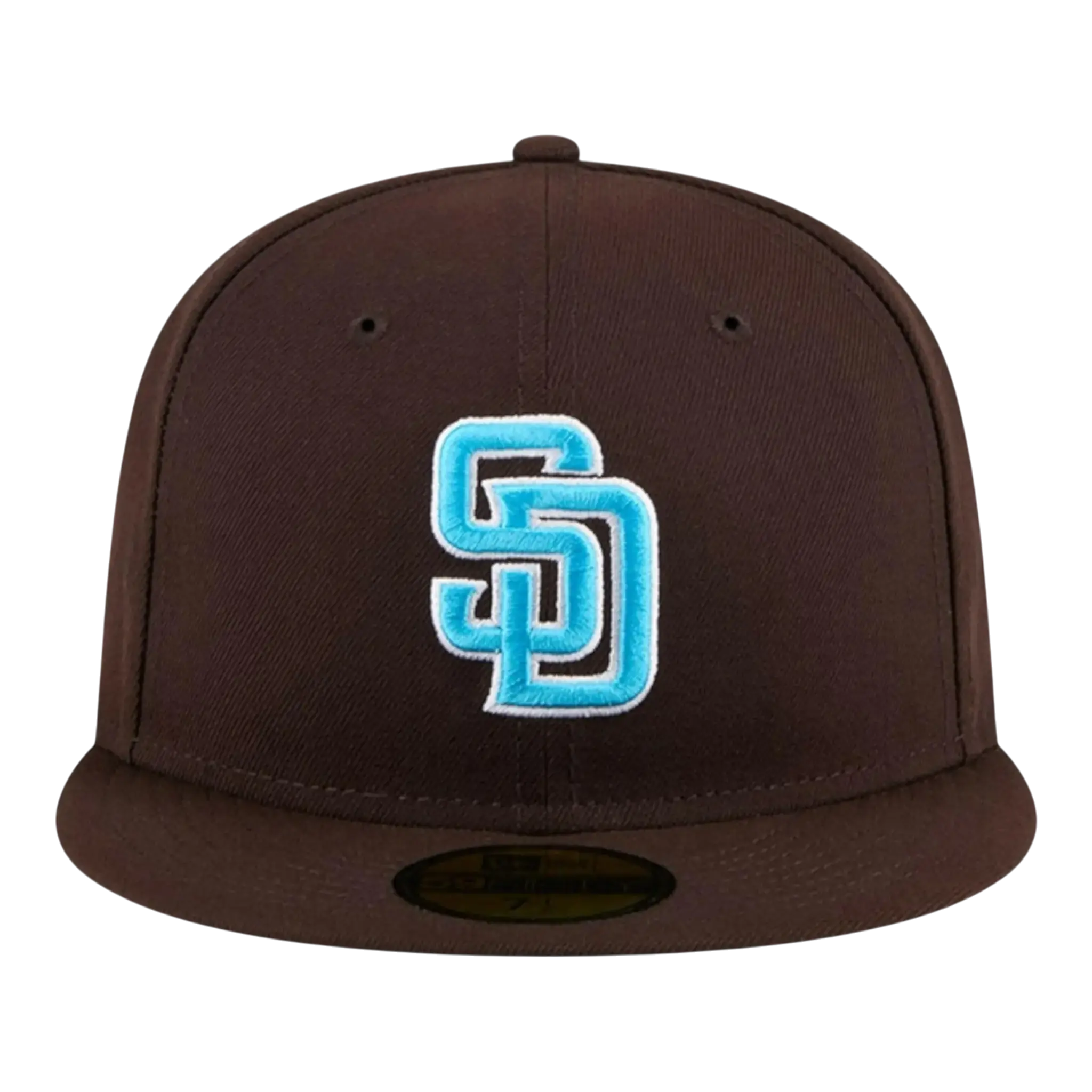 New Era 59Fifty MLB San Diego Padres Father’s Day 2024 Fitted Hat Brown/Blue UV