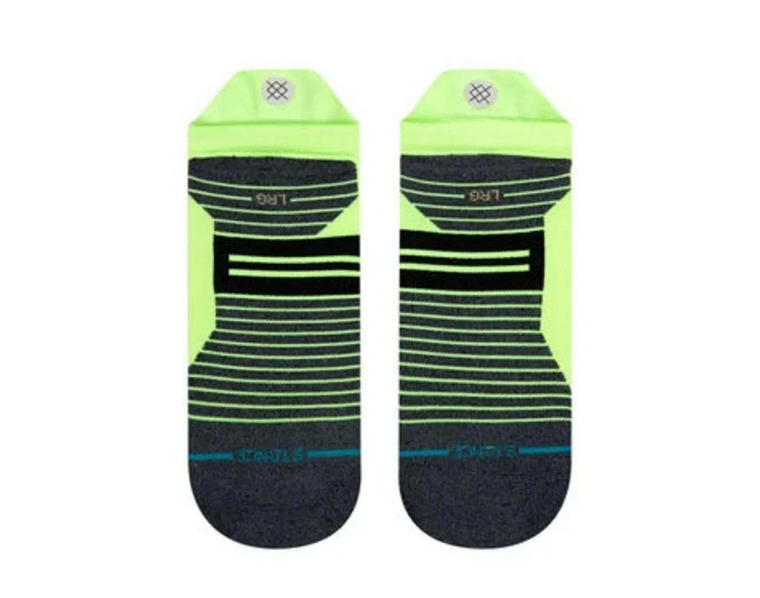 Stance Ultra Tab Running Ankle Socks Neon Green