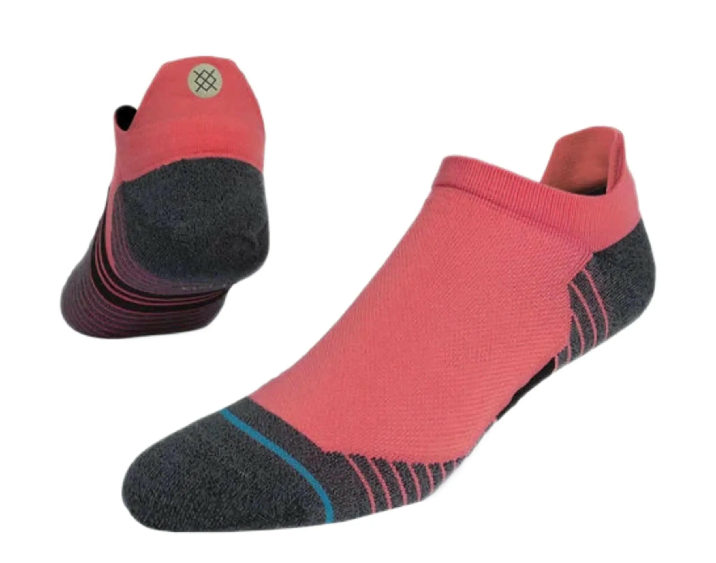 Stance Ultra Tab Running Men's Ankle Socks — Neon Pink