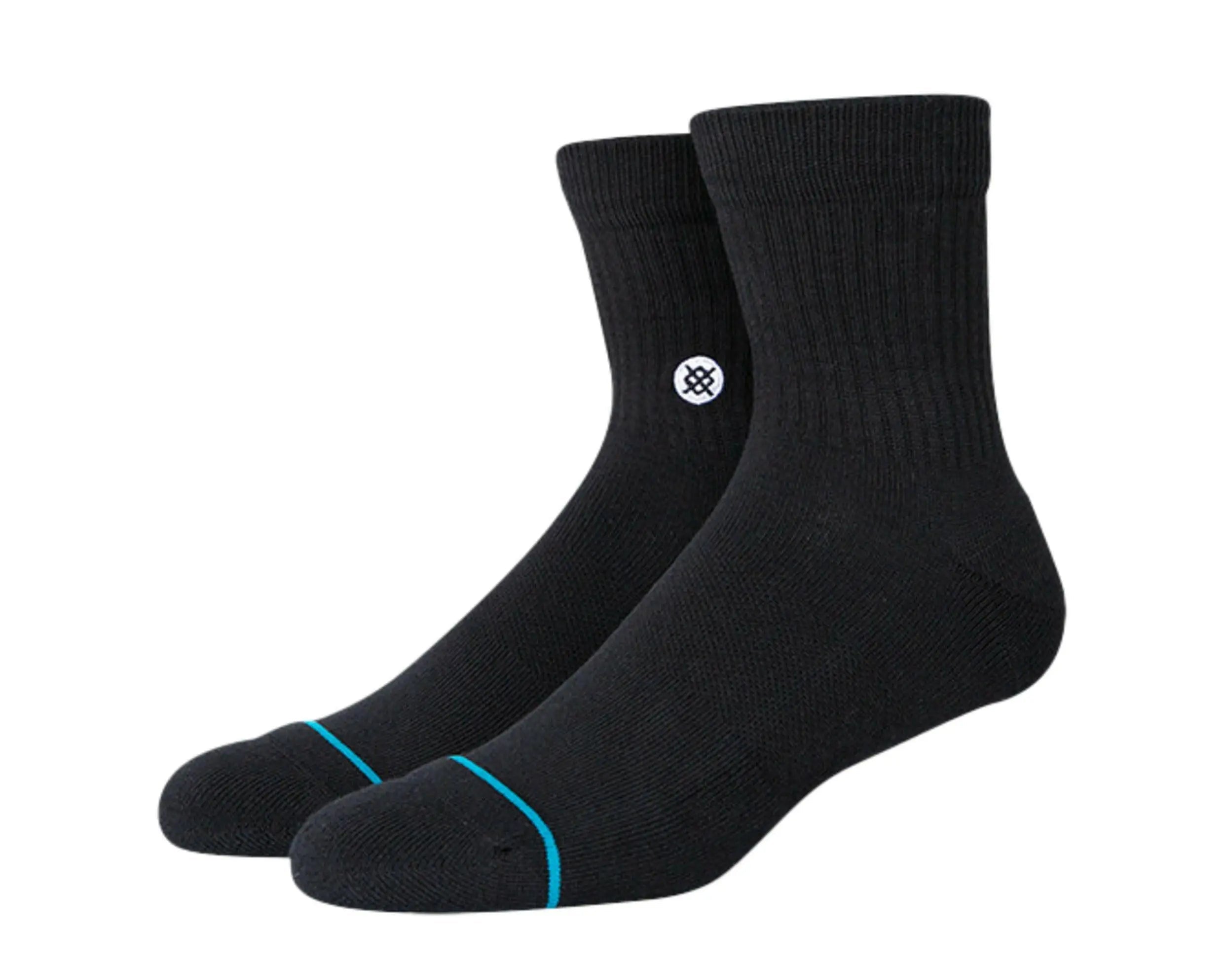 Stance Icon Quarter Classic Men's Ankle Socks — Black