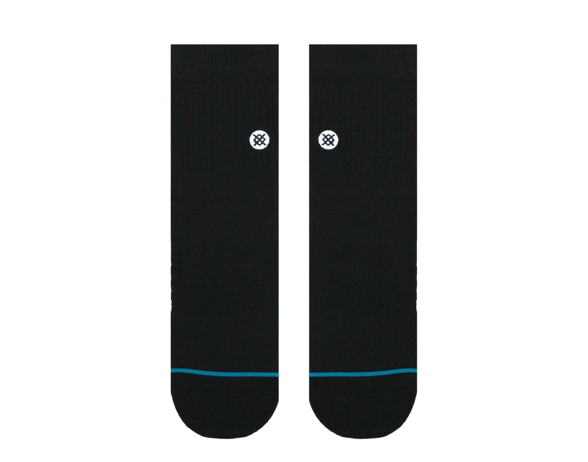 Stance Icon Quarter Classic Ankle Socks Black