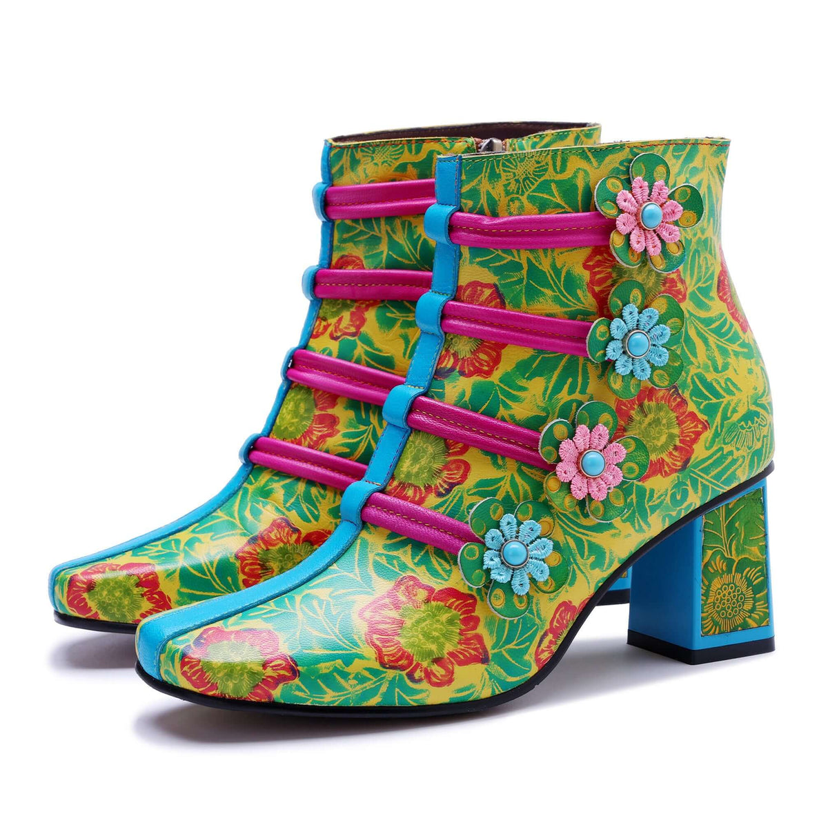 Colorstepshoes Bloom Fantasy Ankle Boots – product view 1