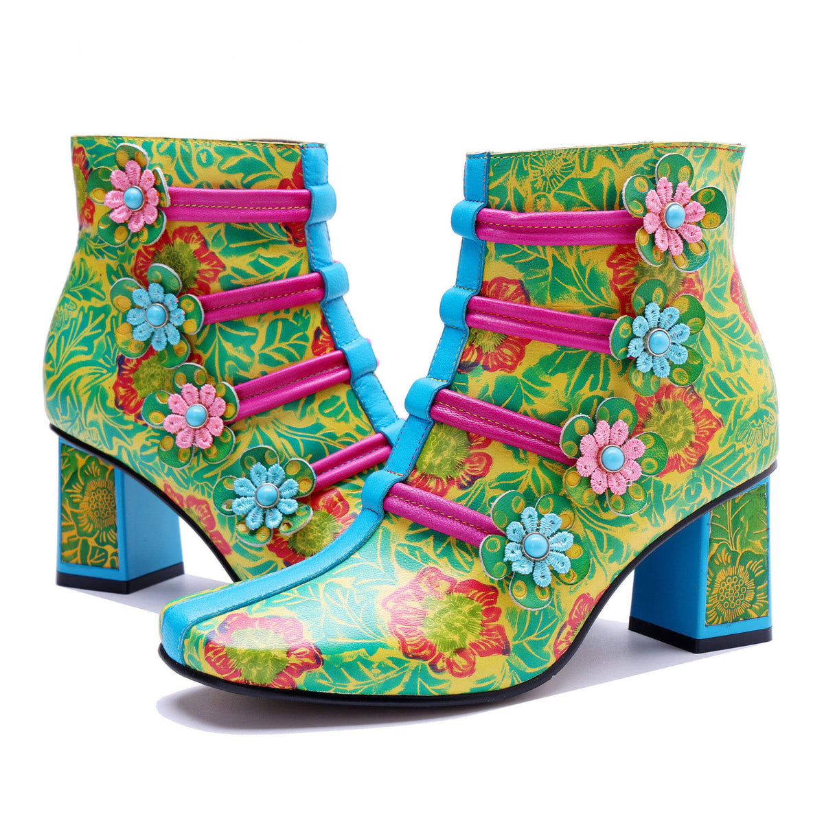 Colorstepshoes Bloom Fantasy Ankle Boots – product view 2