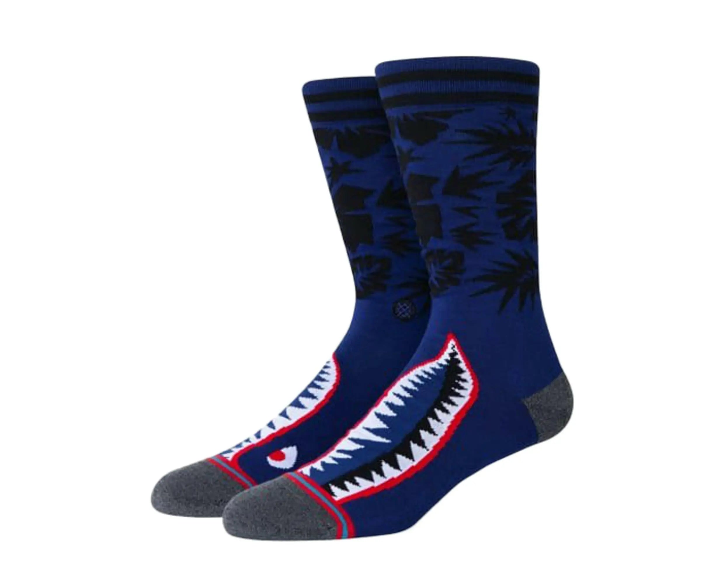 Stance Tropical Warbird Men's Crew Socks — Blue