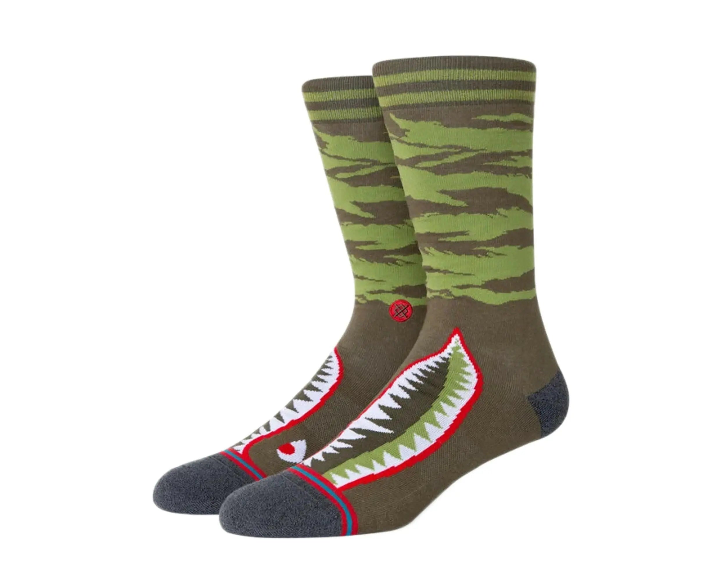 Stance Warbird Men's Crew Socks — Olive