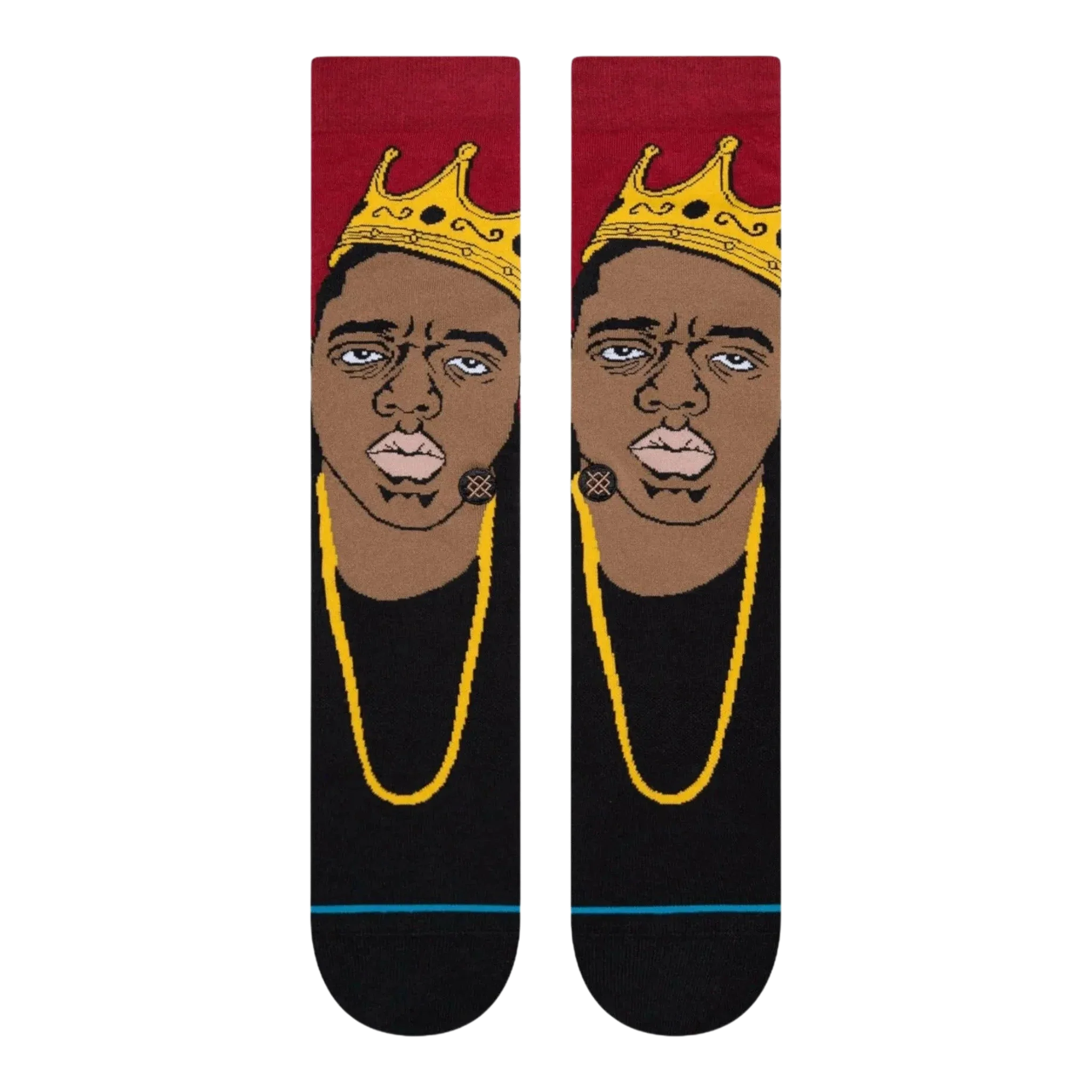 Stance Biggie Smalls Resurrected Men's Crew Socks — Black