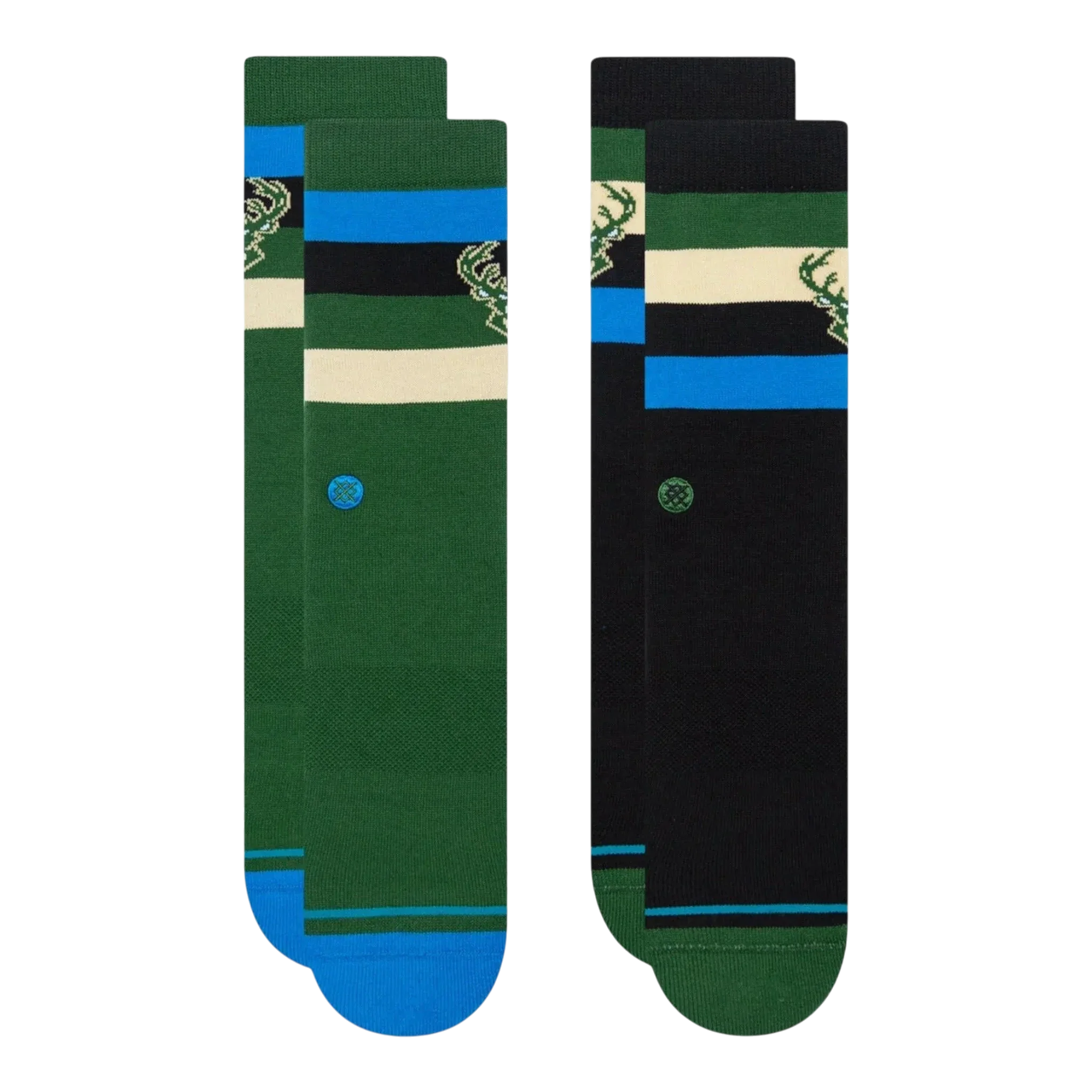 Stance Bucks ST Men 2-Pack Crew Socks Dark Green