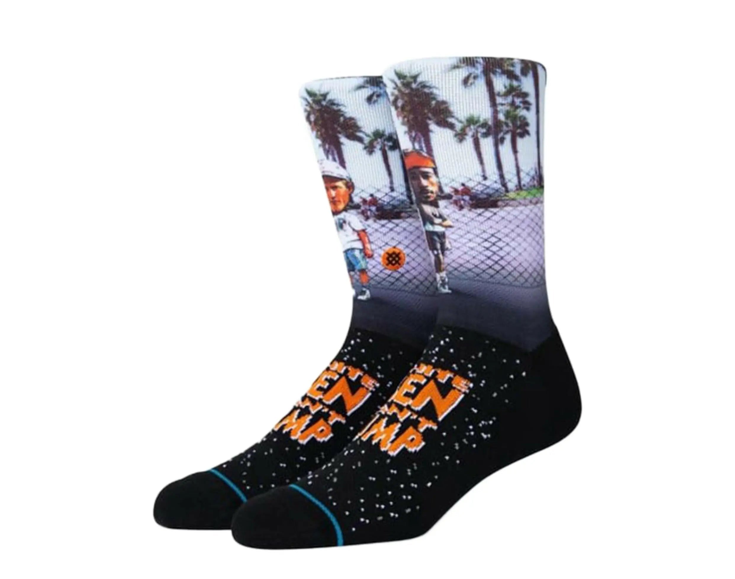 Stance White Men Can't Jump Basketball Men's Crew Socks — White