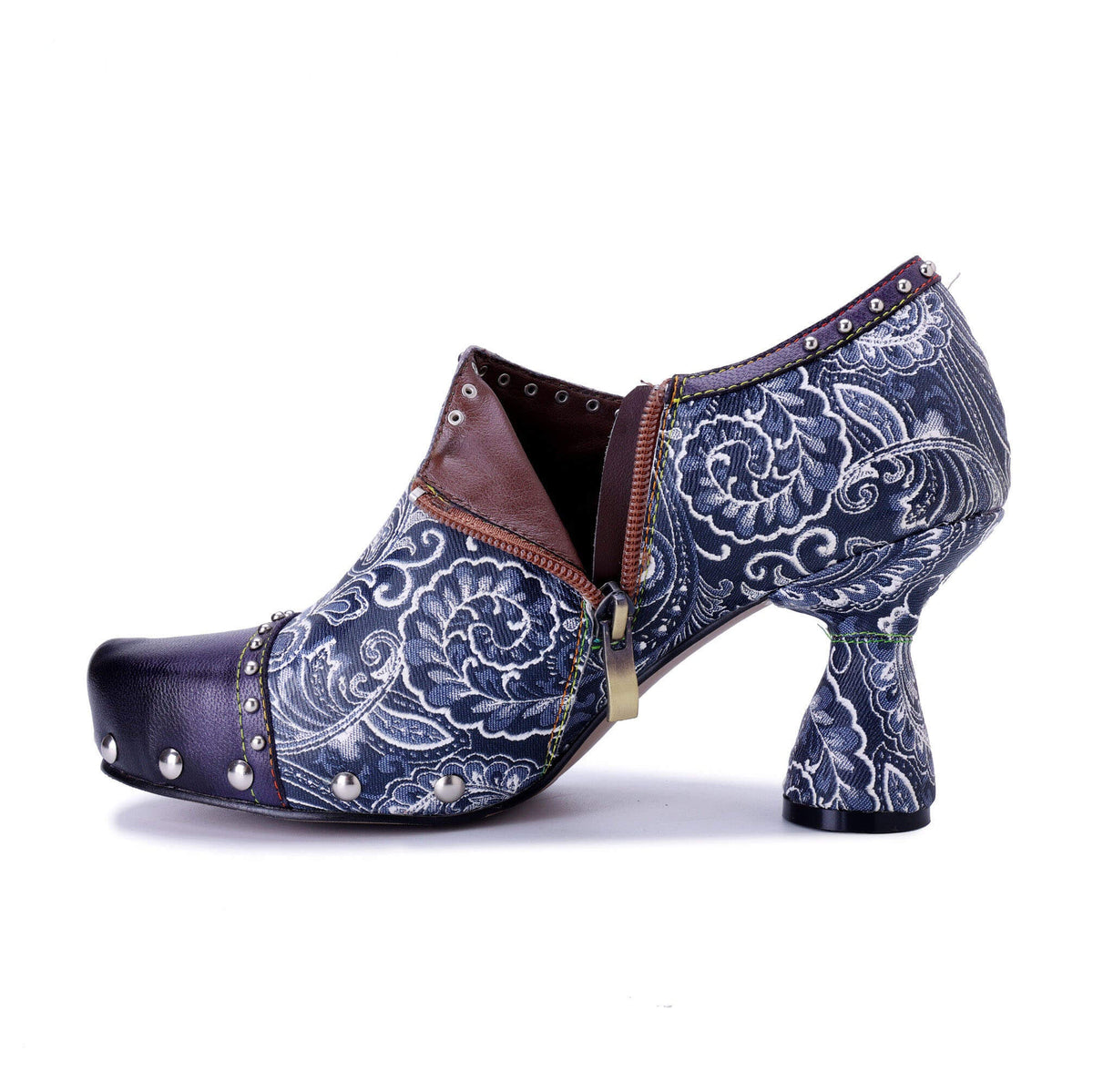 Colorstepshoes Indigo Grace Heeled Pumps – product view 5