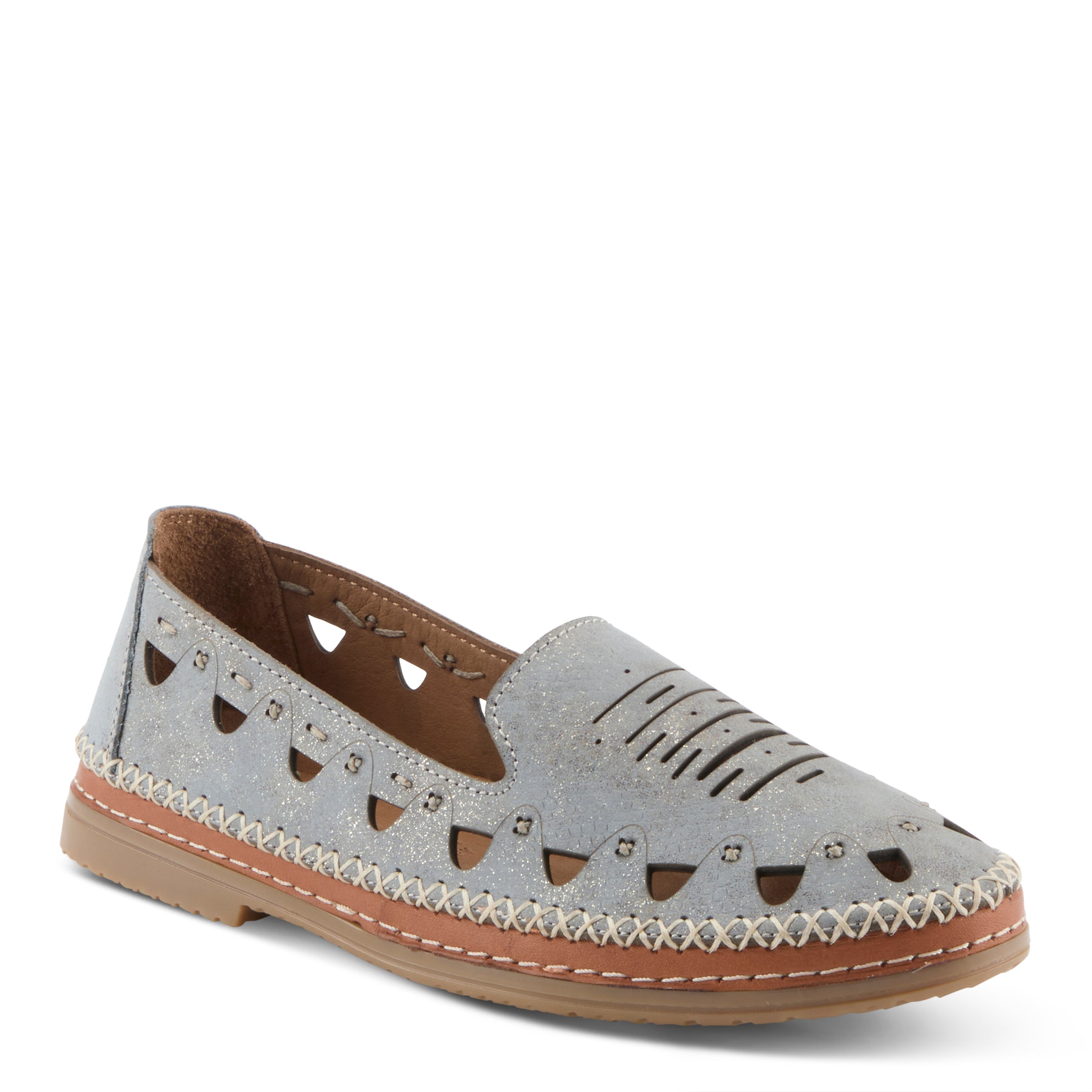 Spring Step SPRING STEP ANOURA SHOES shoe in slate croco with comfortable everyday design