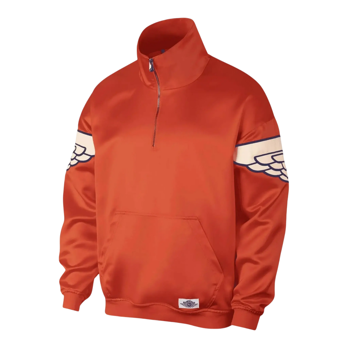 Jordan Wings Classic Pull-Over Men Jacket Team Orange/Crimson Tint-Deep Royal Blue – product view 2
