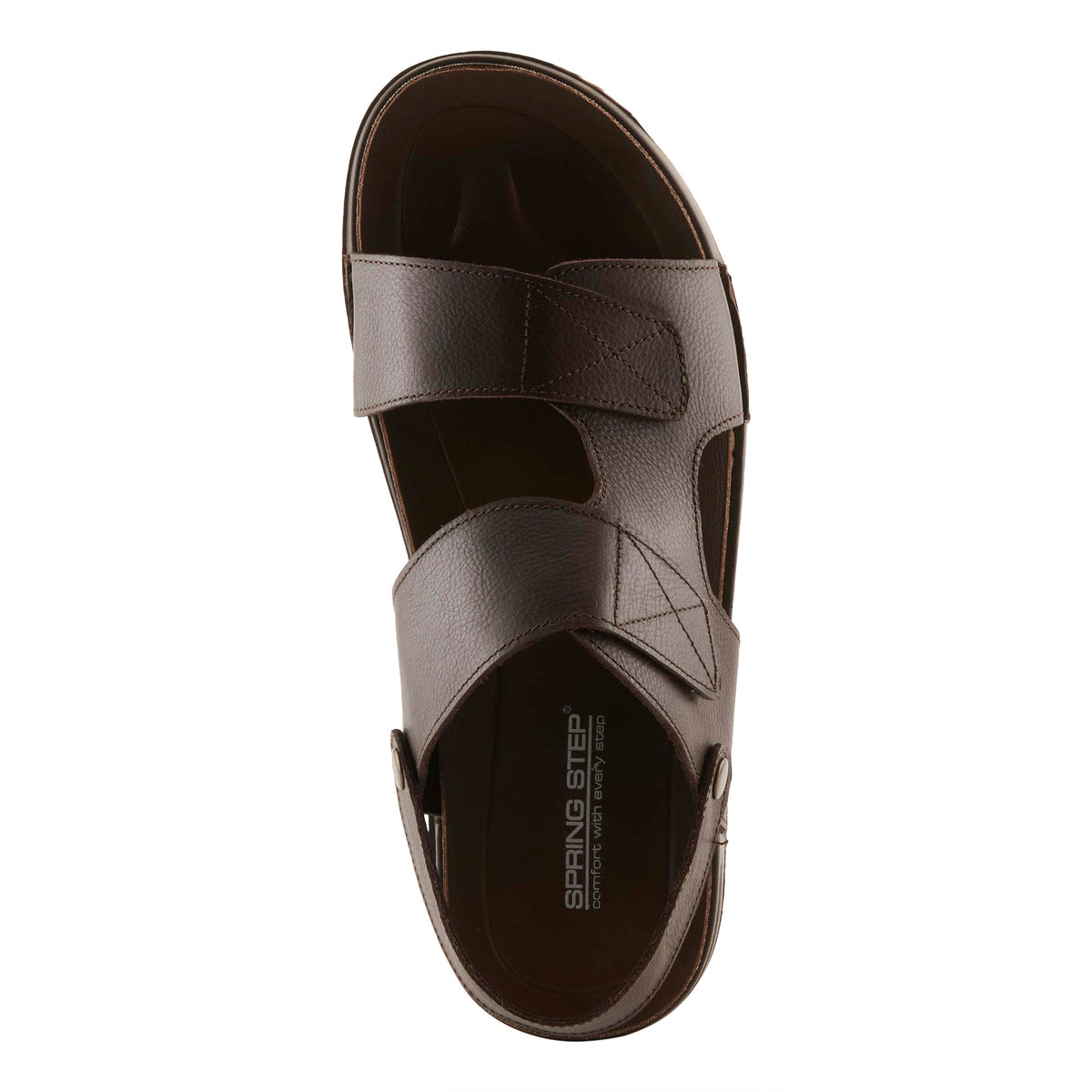 SPRING STEP MEN ARITON SANDALS – Detail Close-Up