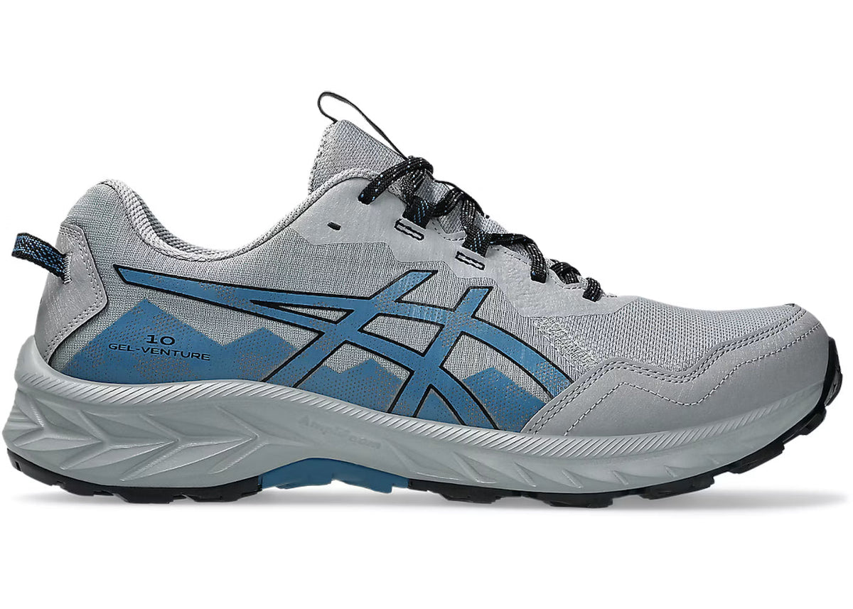ASICS GEL-VENTURE 10 Mens Trail Running Shoes — Gravel/Winter Sea