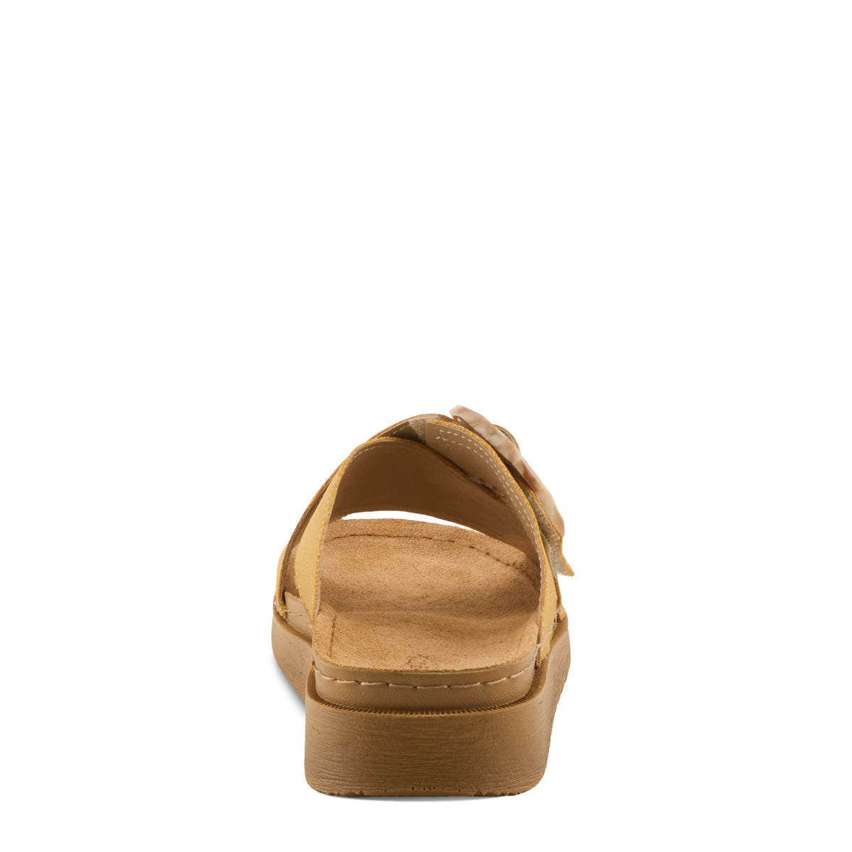 FLEXUS ASPA SLIDE SANDAL – Sole and Construction Detail