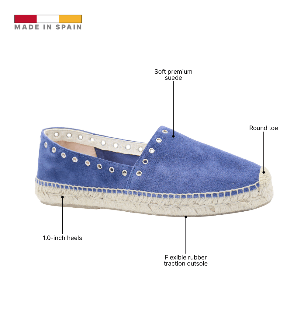 Eric Michael Addison Suede Grommet Womens Sandal