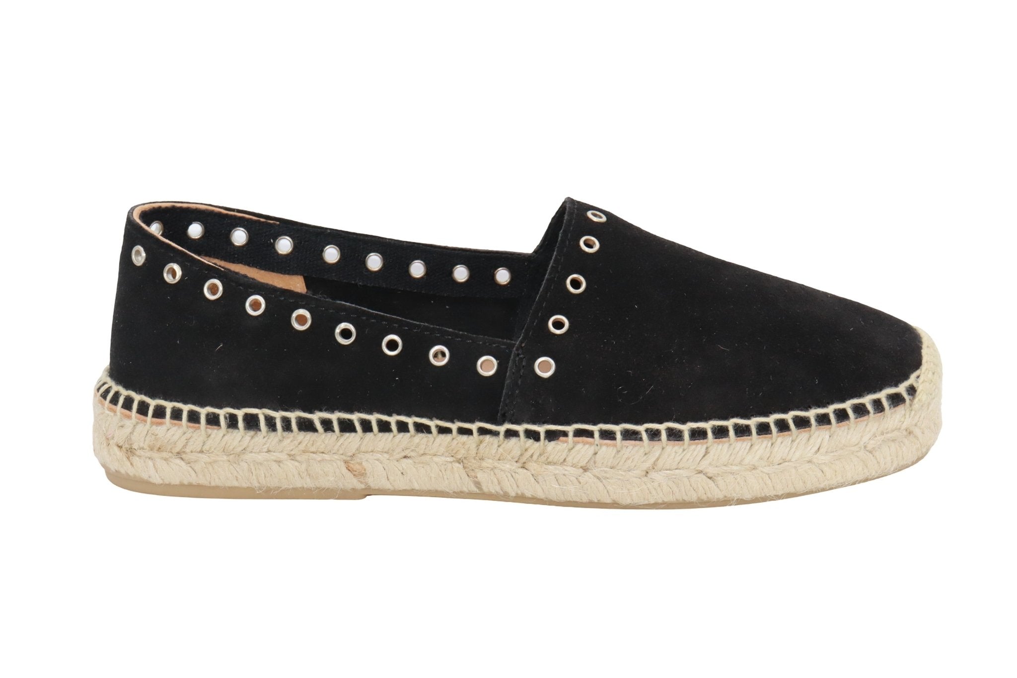 Eric Michael Addison Suede Grommet Womens Sandal