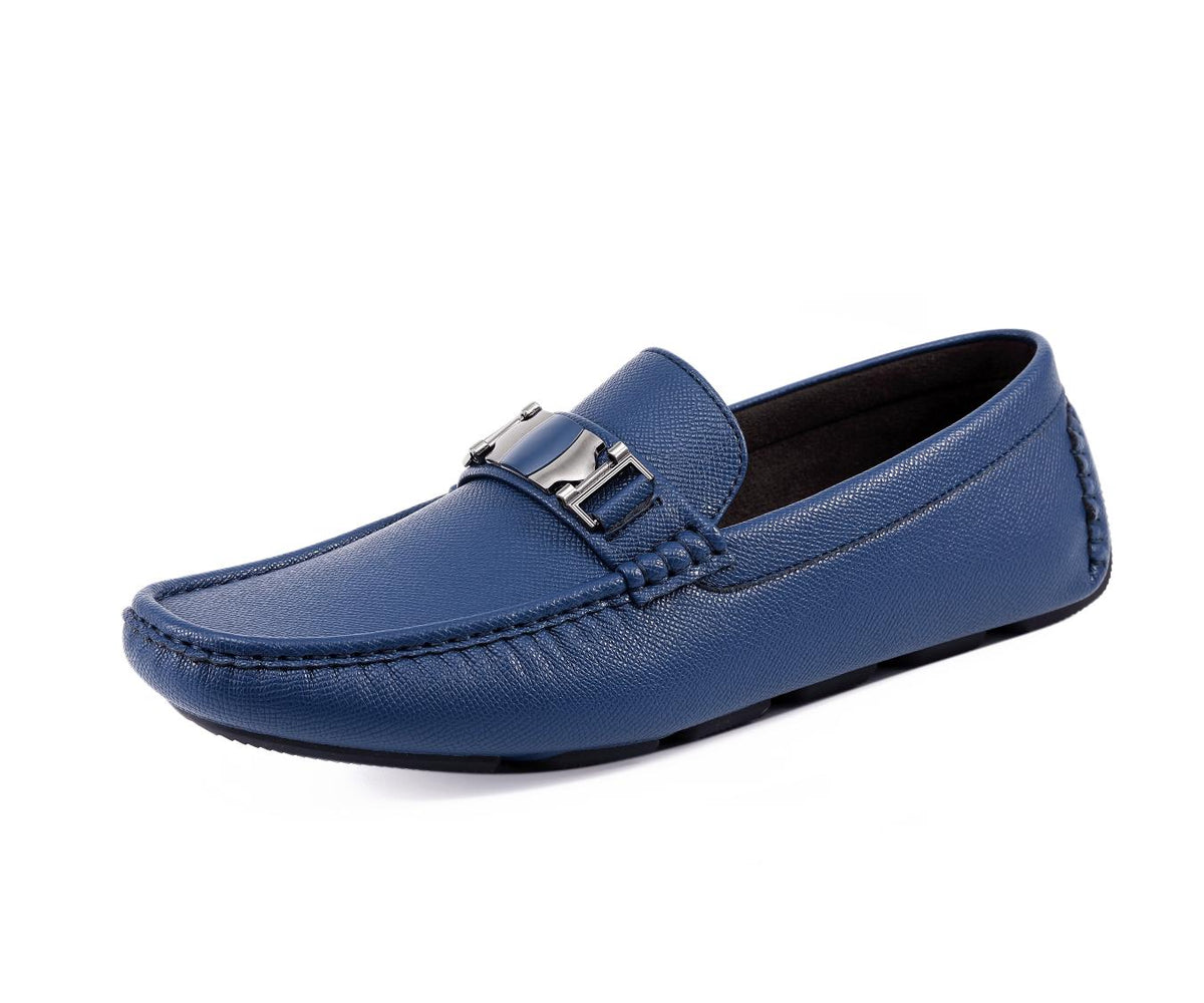 Amali Adonis Navy Loafers — product view 1