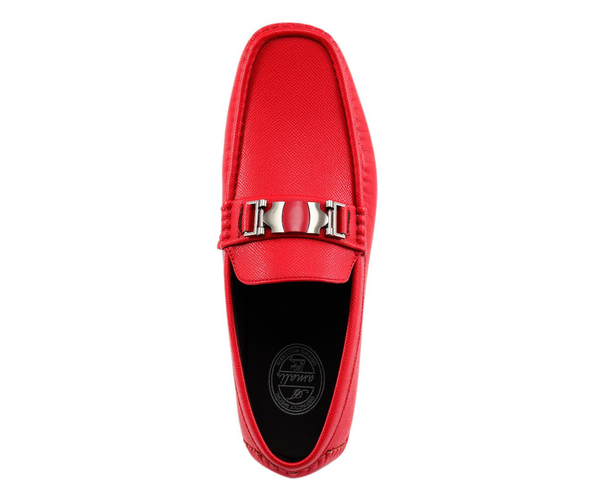 Amali Adonis Red Loafers — product view 3