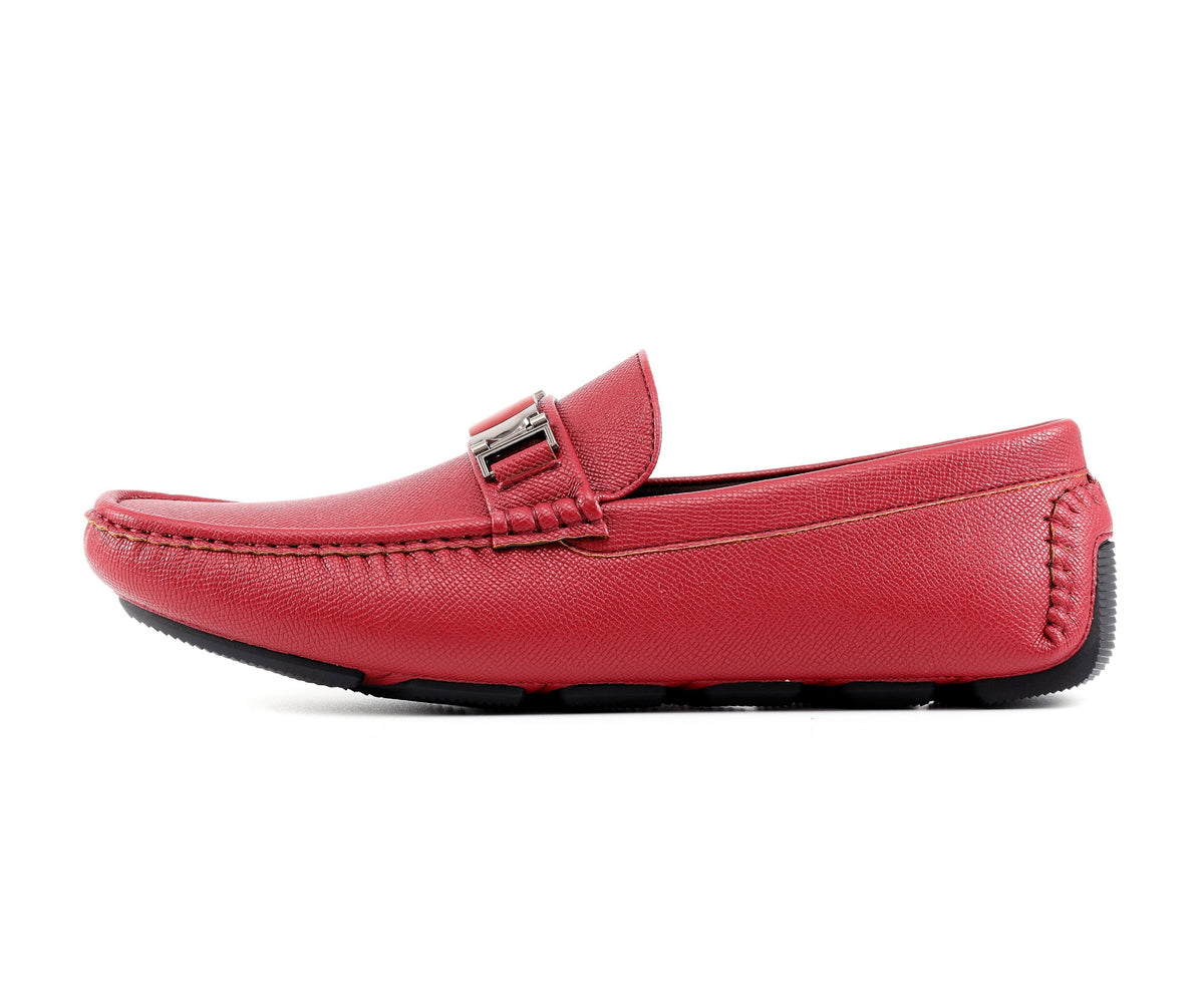 Amali Adonis Burgundy Loafers — product view 2