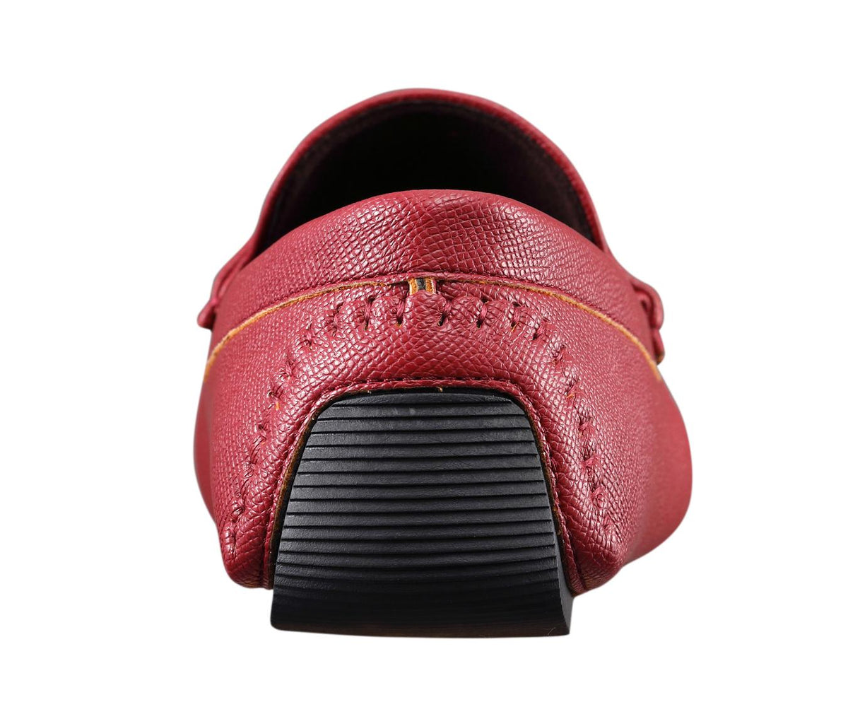 Amali Adonis Burgundy Loafers — product view 5