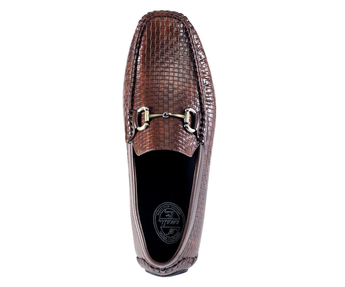 Amali Amerigo Cognac Loafers — product view 4