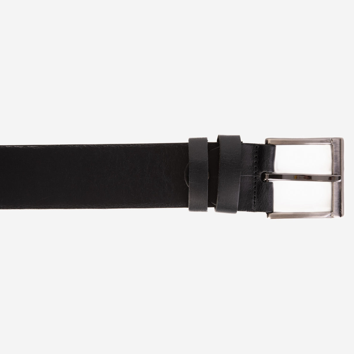 Vinci Leather The Prime Black Leather Belt – product view 5