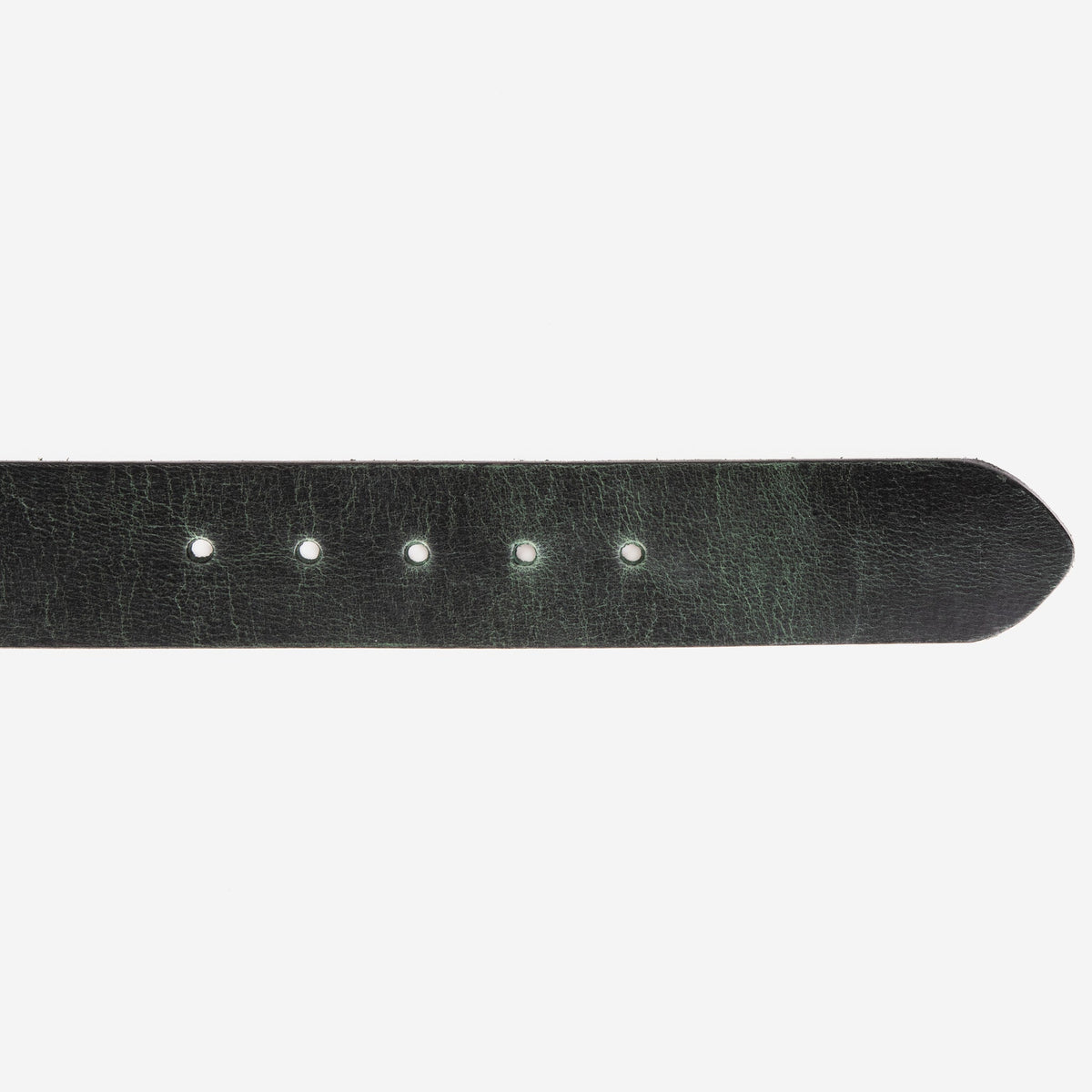 Vinci Leather The Prime Forest Green Leather Belt – product view 5