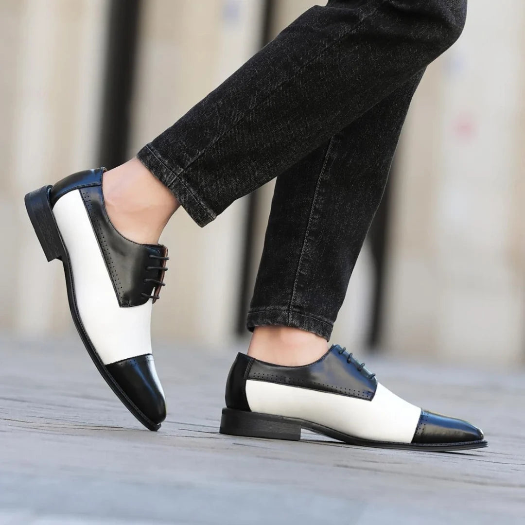 Amali Archer Black/White Oxfords — product view 2