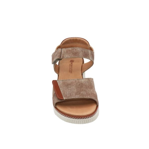 Eric Michael Ariana Women’s Leather Wedge Slingback