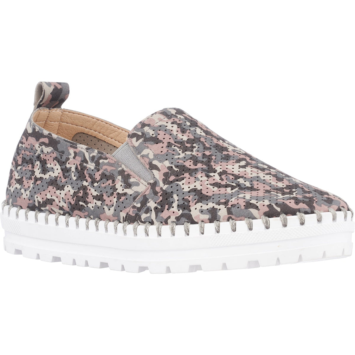 Aroma Grey Platform Sneakers – product view 1