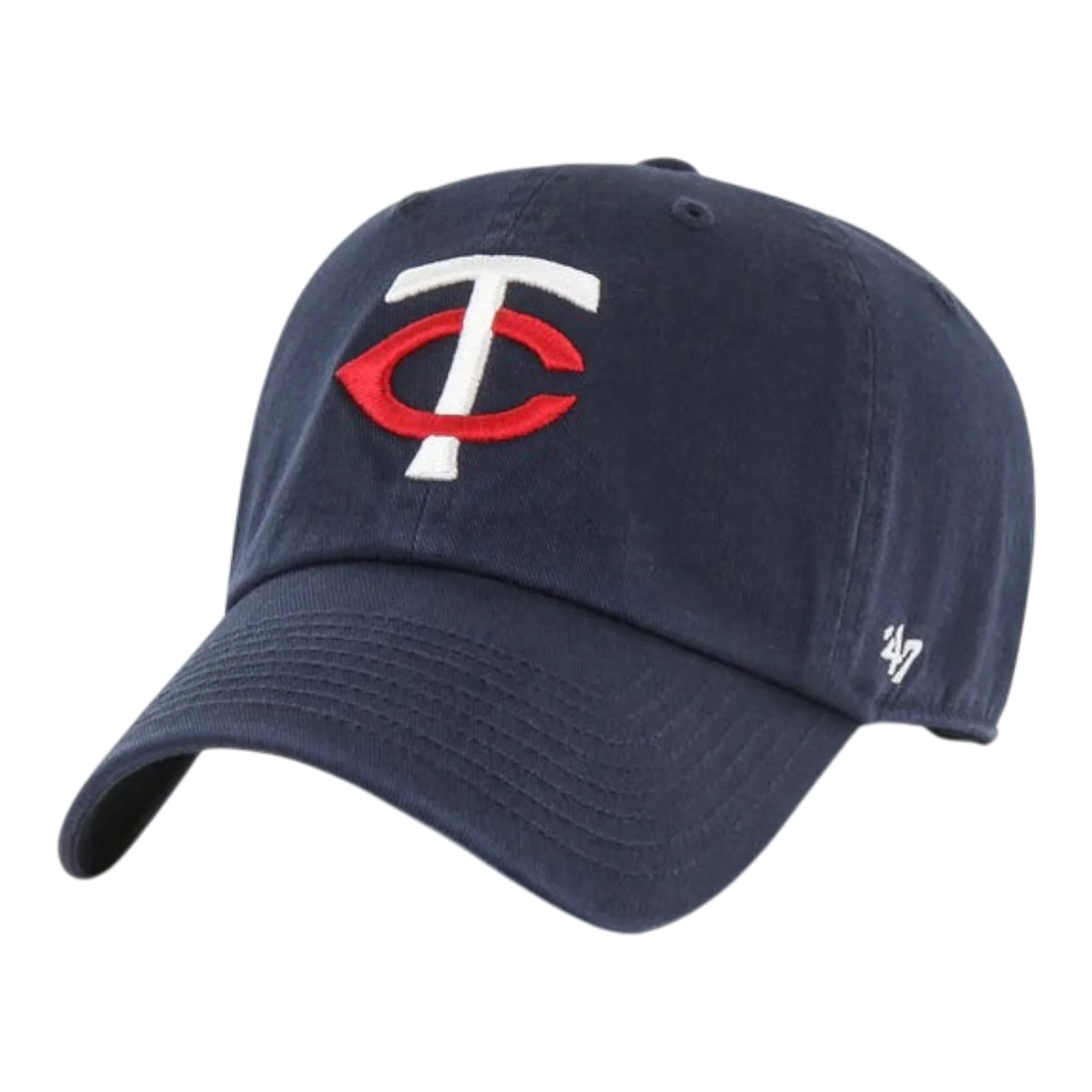 47 Brand Clean Up Minnesota Twins Strapback Hat — Navy Adjustable Cap