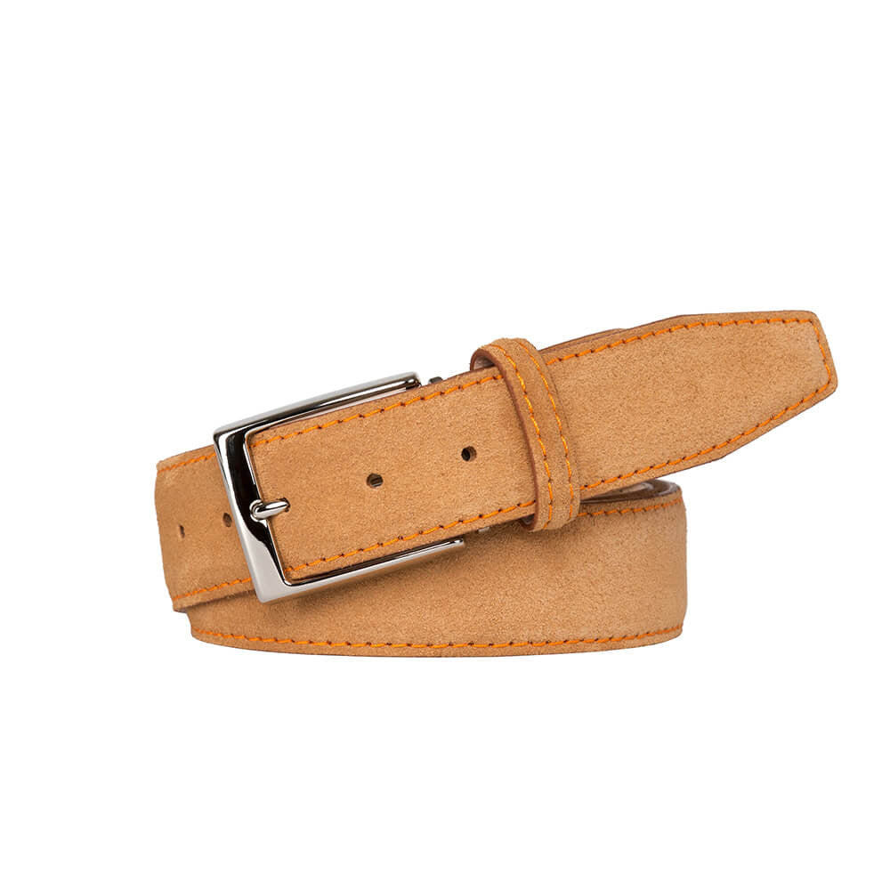 Toast Suede Leather Belt