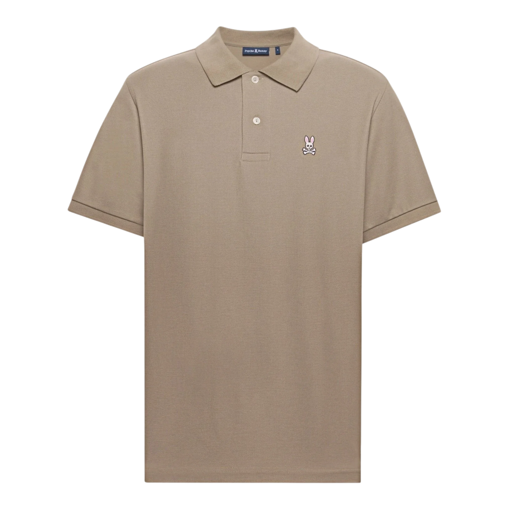 Psycho Bunny Classic Men's Polo — Antique Taupe