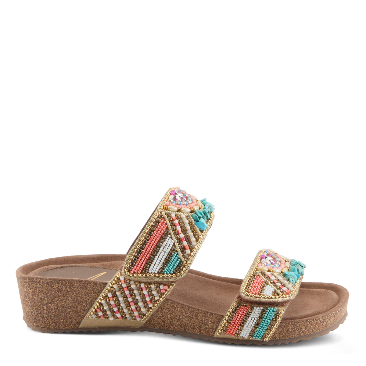 AZURA BAHAMIAN SANDAL – Three-Quarter View