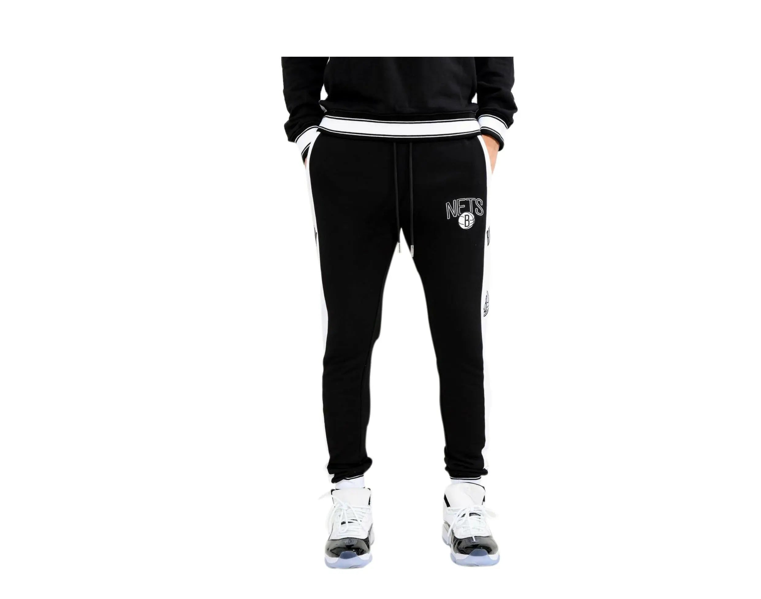 Pro Standard Scrimmage Brooklyn Nets Men's Jogger Pants — Black