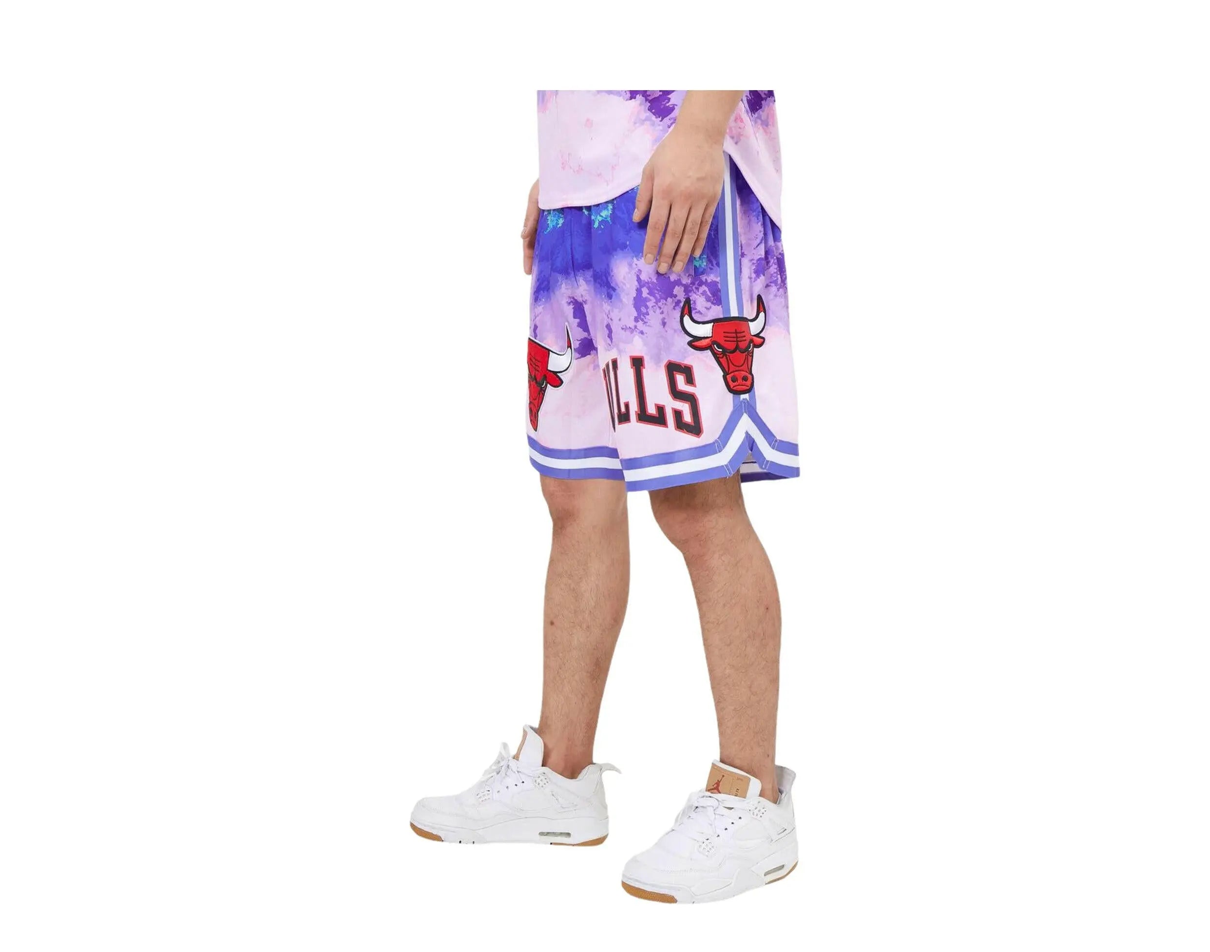 Pro Standard Chicago Bulls Pro Team Pink Dye Men's Shorts — Pink Dye