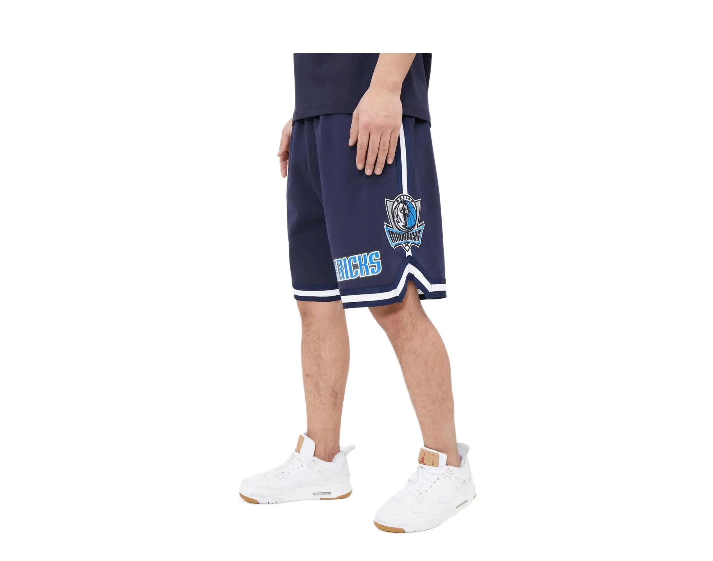 Pro Standard Dallas Mavericks Pro Team Jogger Men's Shorts — Midnight Navy