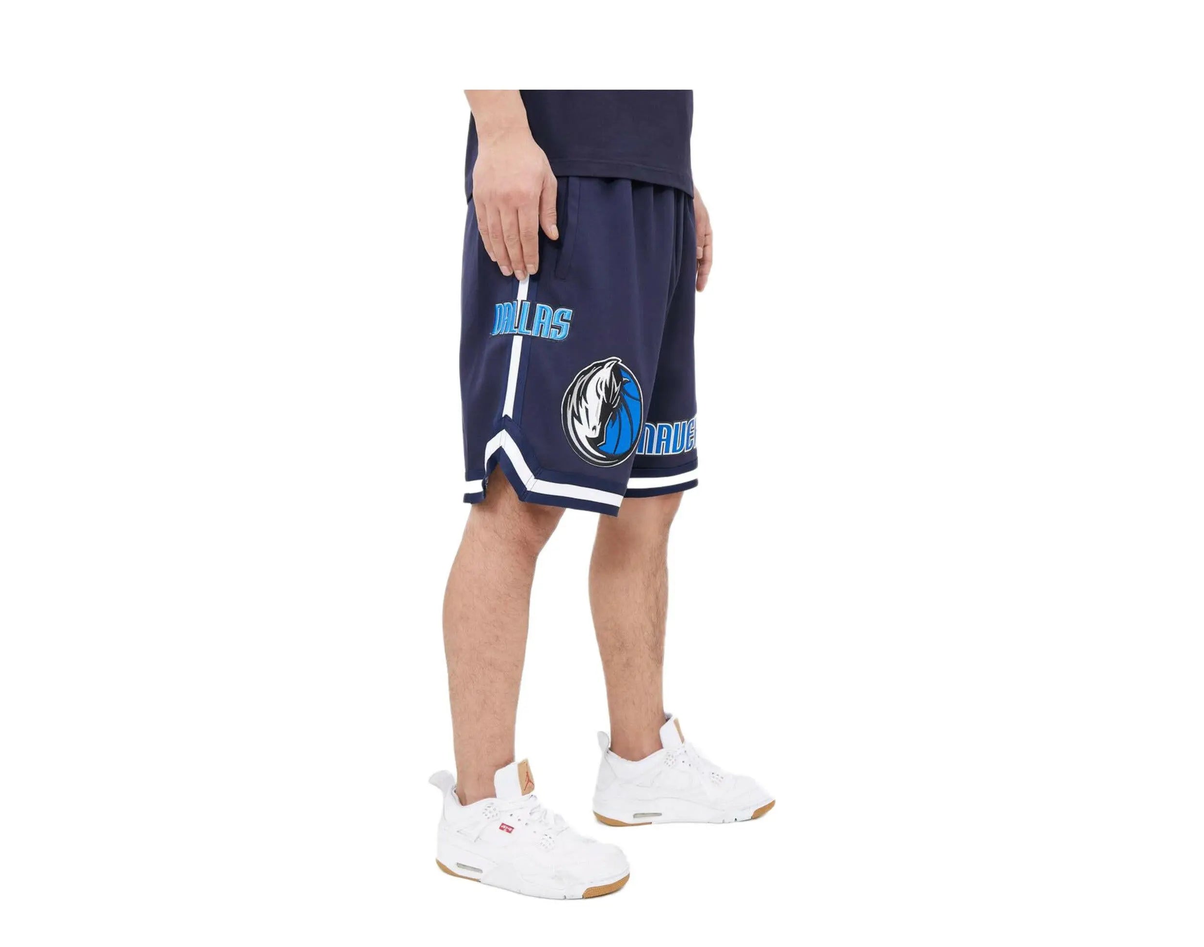 Pro Standard Dallas Mavericks Pro Team Jogger Men's Shorts — Midnight Navy
