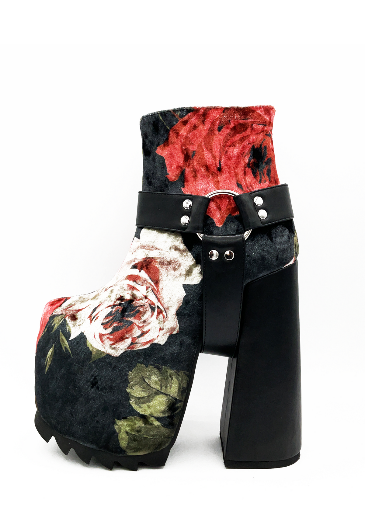 Charla Tedrick Betina Floral Boot – side view